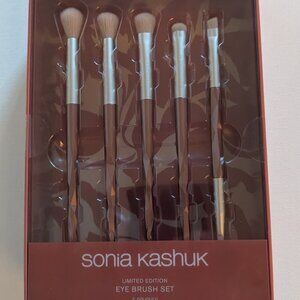 NWT 5pc Sonia Kashuk Make Up Brush Limited Edition Set Designer Brushes Box NEW